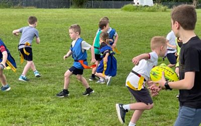 New mini tag rugby sessions kick off